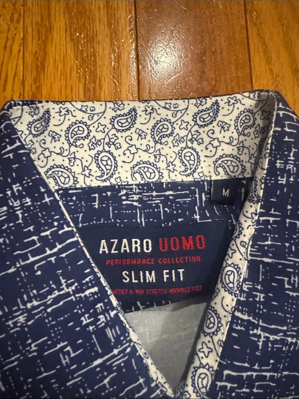 Azaro uomo lightweight navy